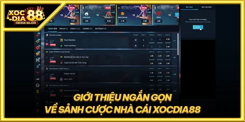 Giới thiệu ngắn gọn về sảnh cược nhà cái XOCDIA88